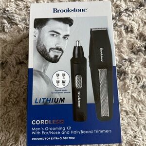Brookstone Cordless Grooming Kit - Black